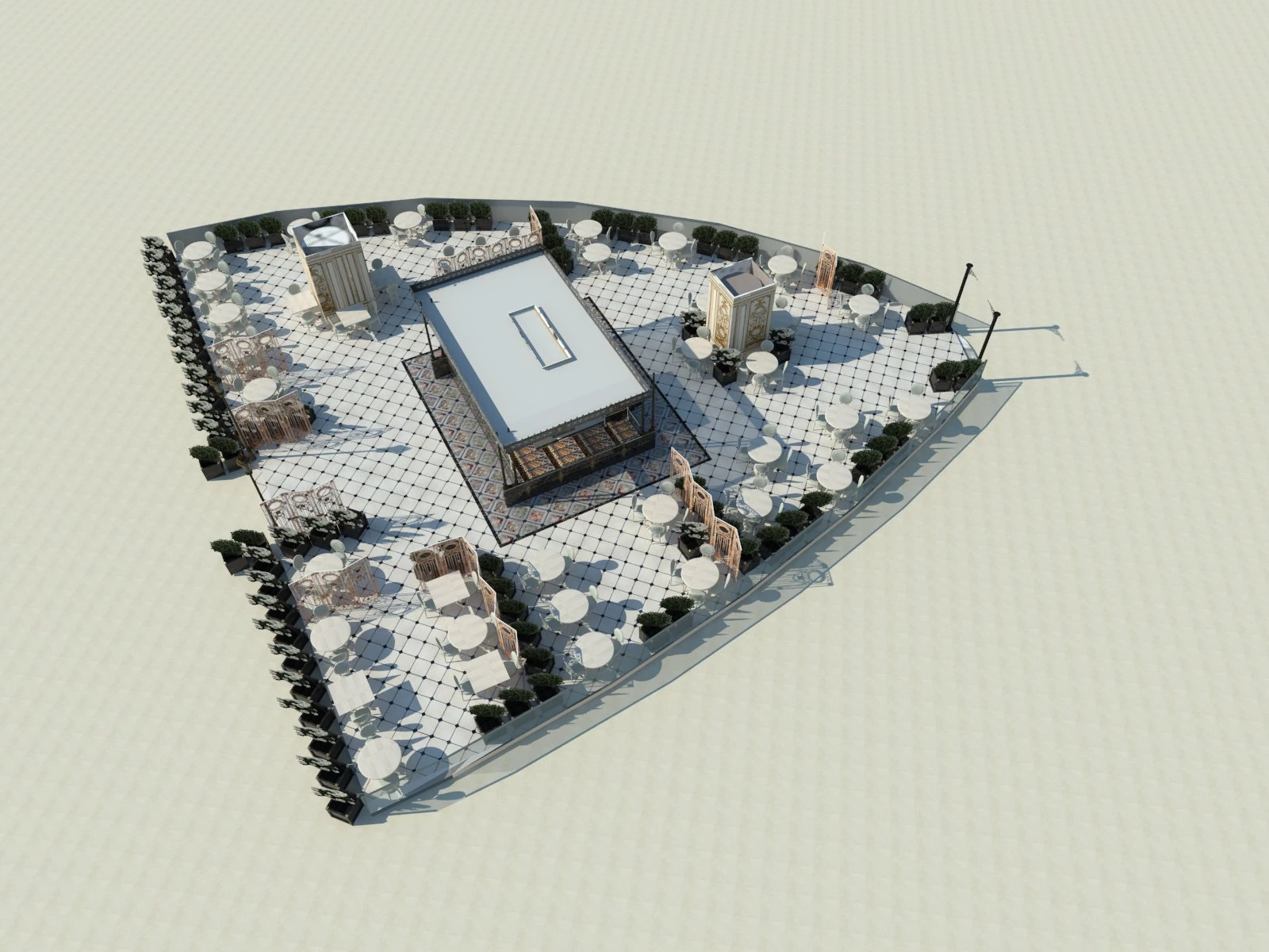 Café Pouchkine Dubai by Arch Unique