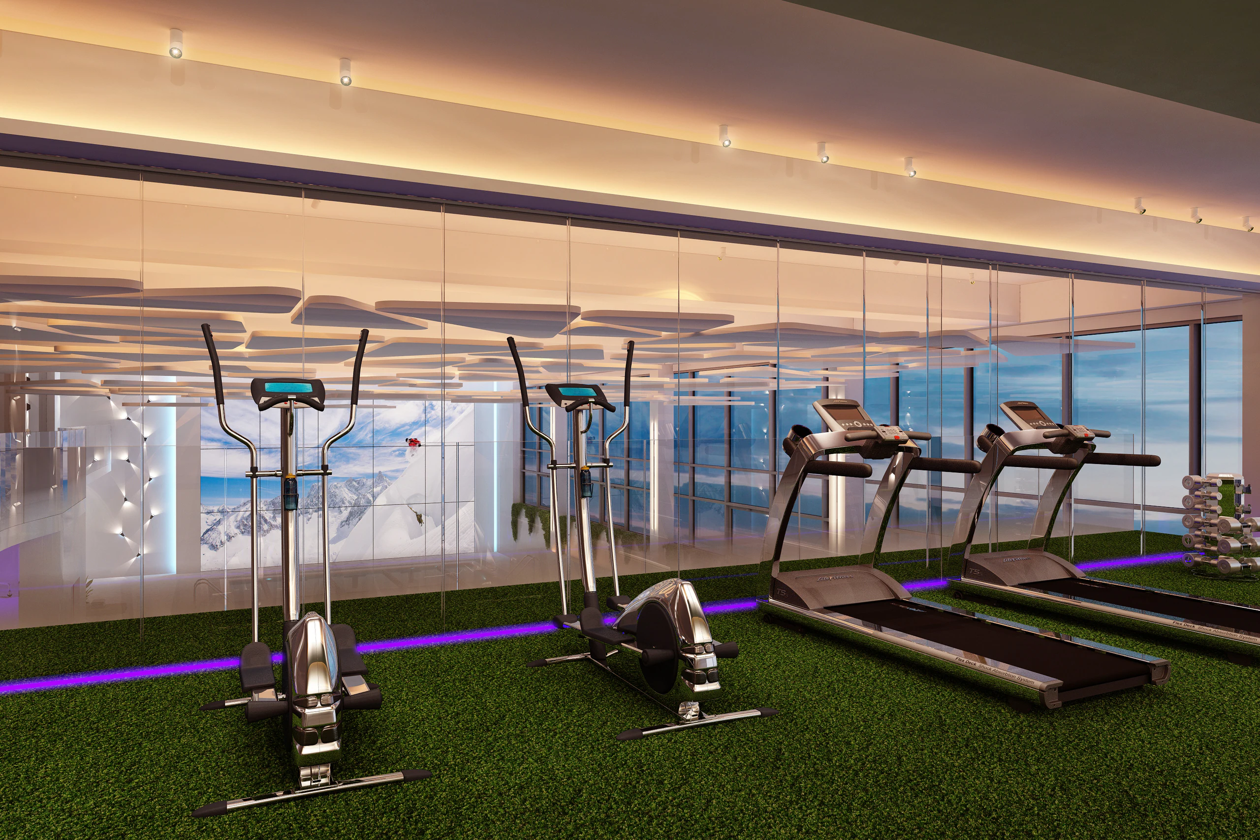 Fitness Center Krestovsky — มุมมองโครงการ 4