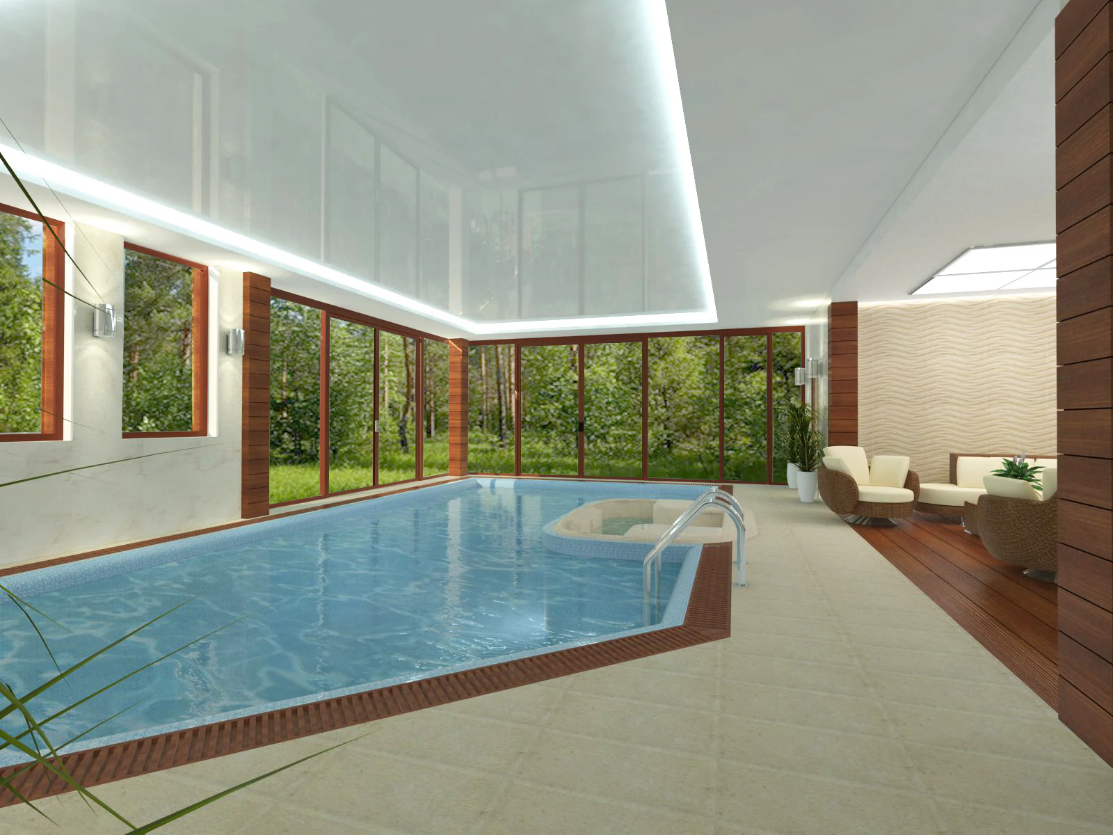 House in the Hill — งานภายใน — มุมมองโครงการ 5