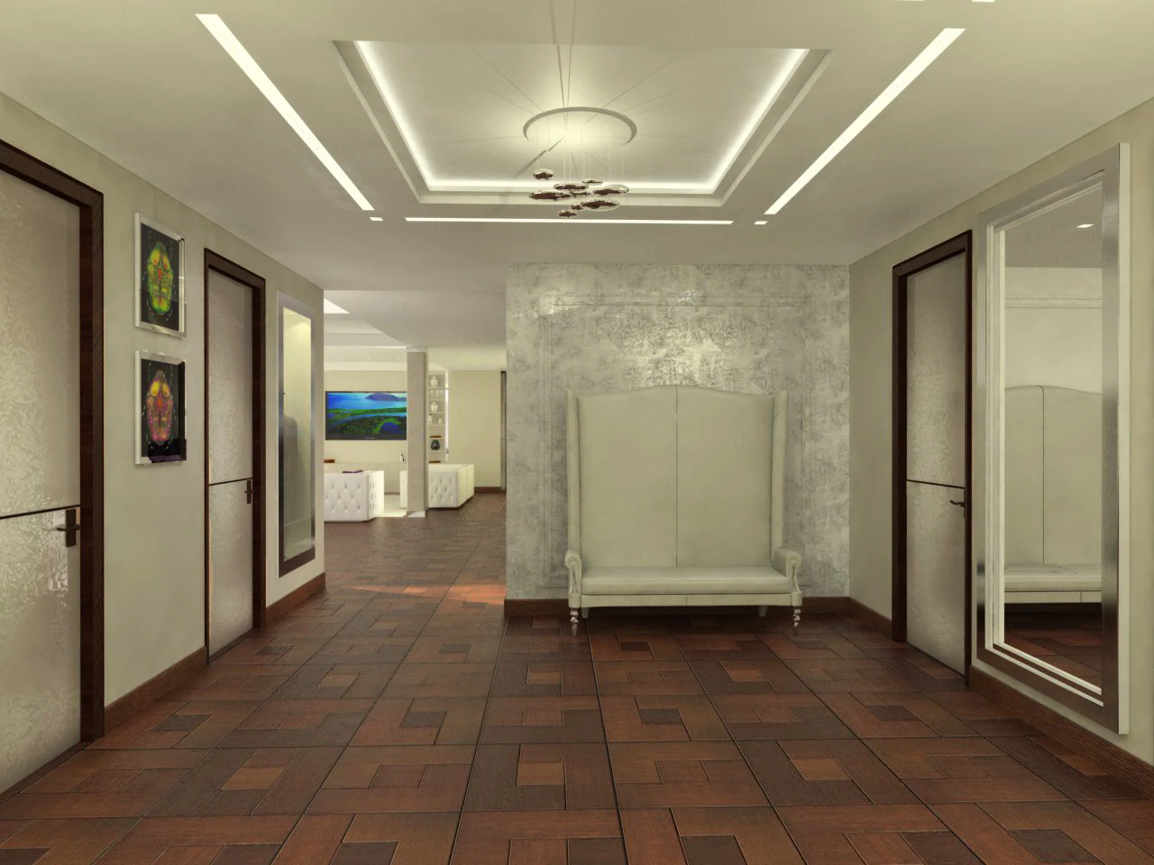 House in the Hill — งานภายใน — มุมมองโครงการ 22