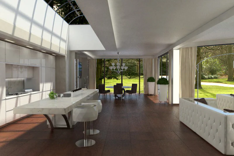House in the Hill — งานภายใน — มุมมองโครงการ 23