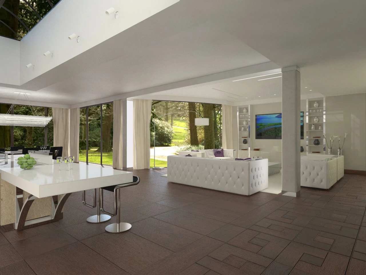 House in the Hill — Интерьер — 03