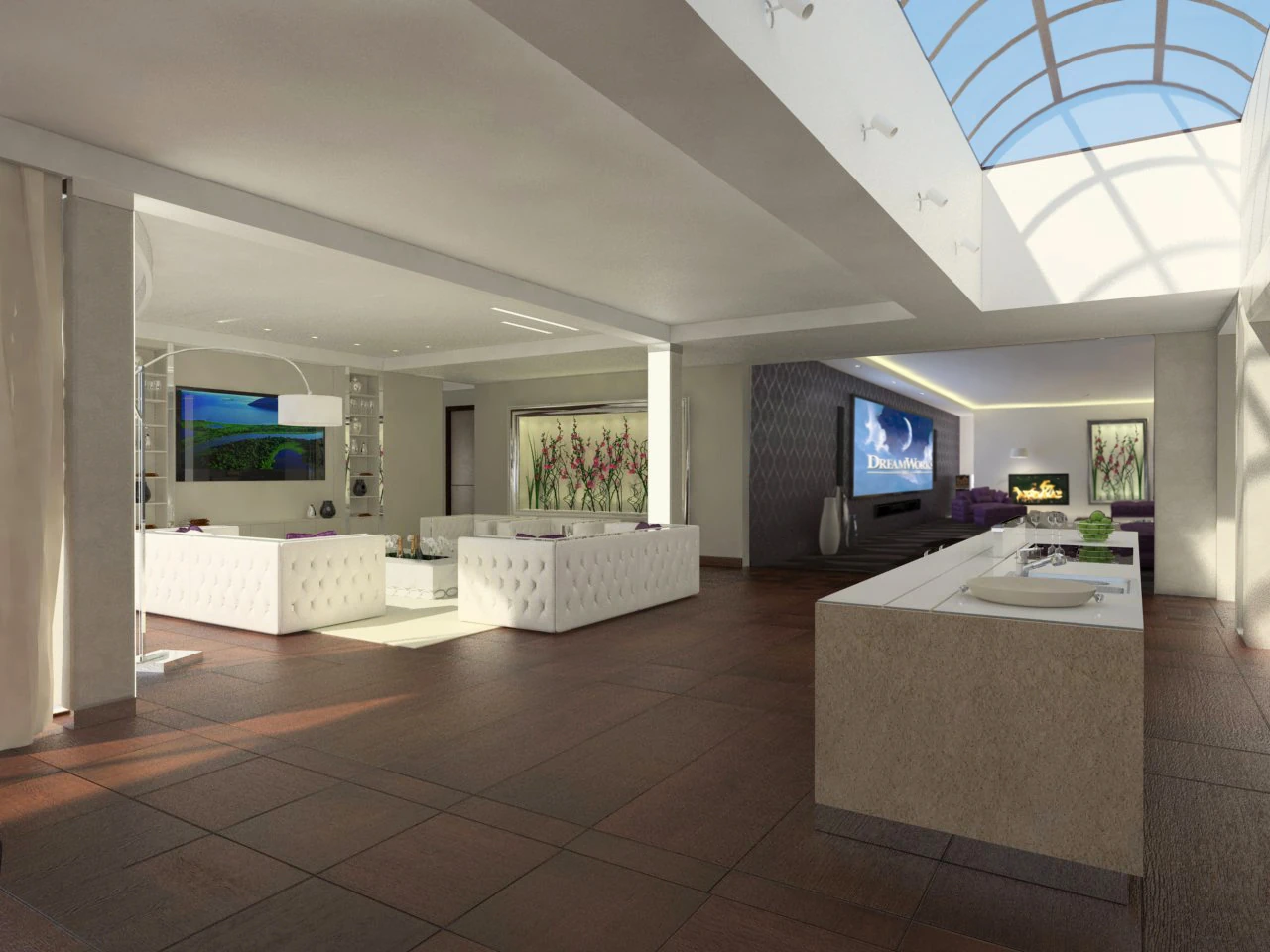 House in the Hill — Интерьер — 05