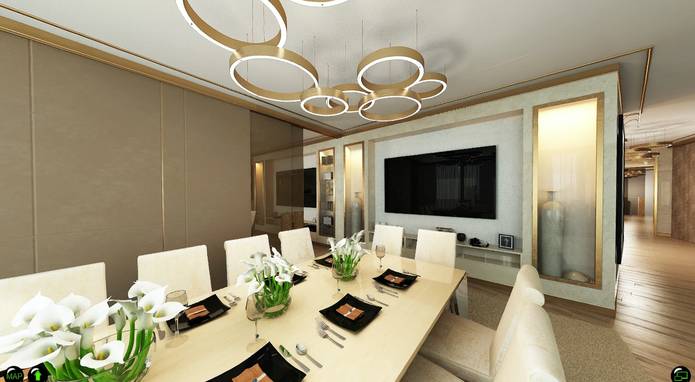 Penthouse Golden Space — 03