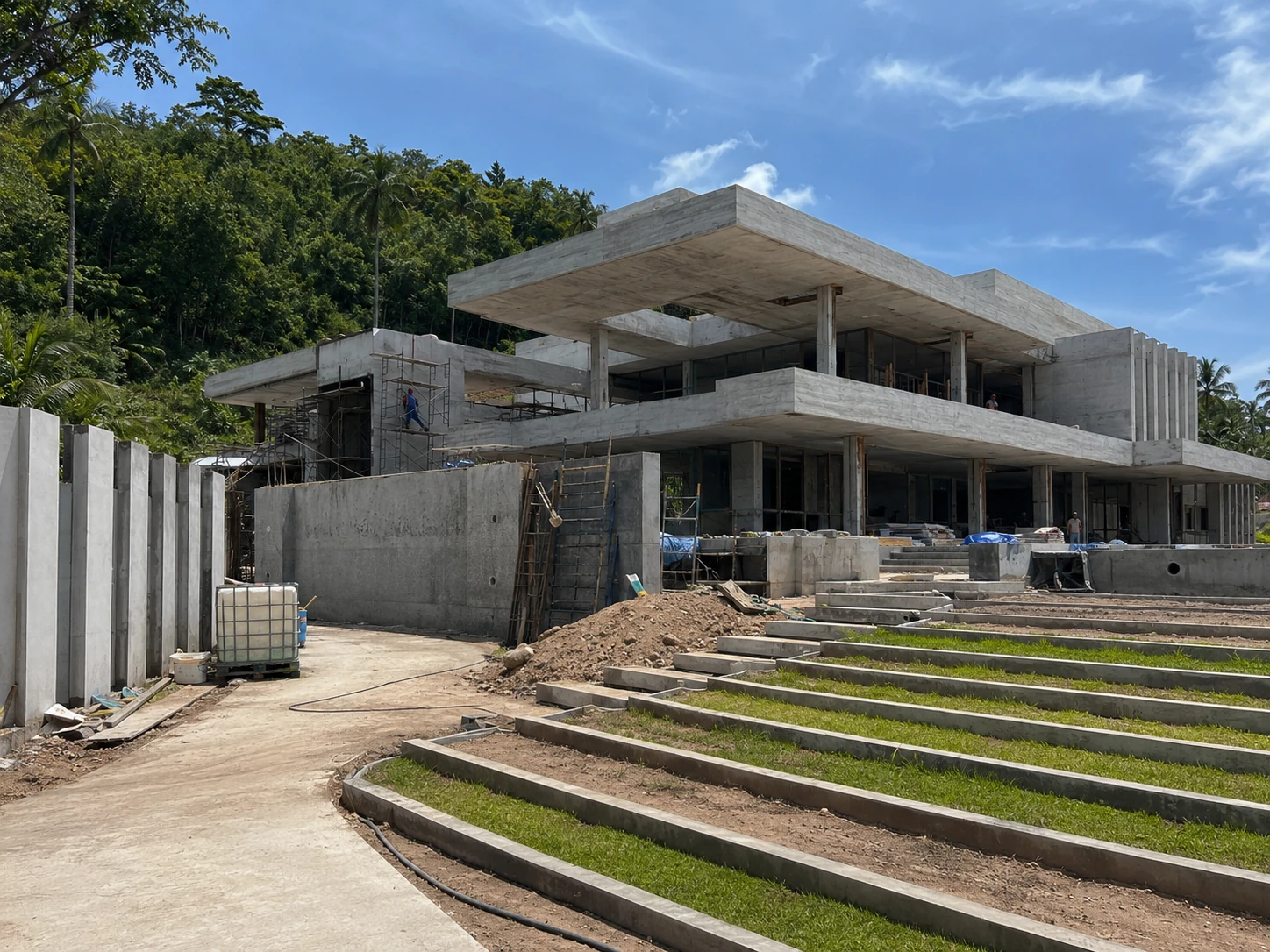Samui Villa site view