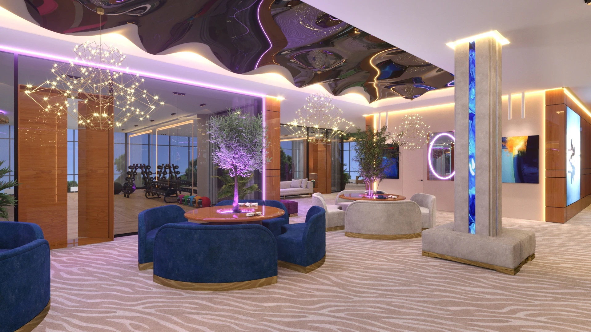 Sheraton Hotel — вид проекта 4