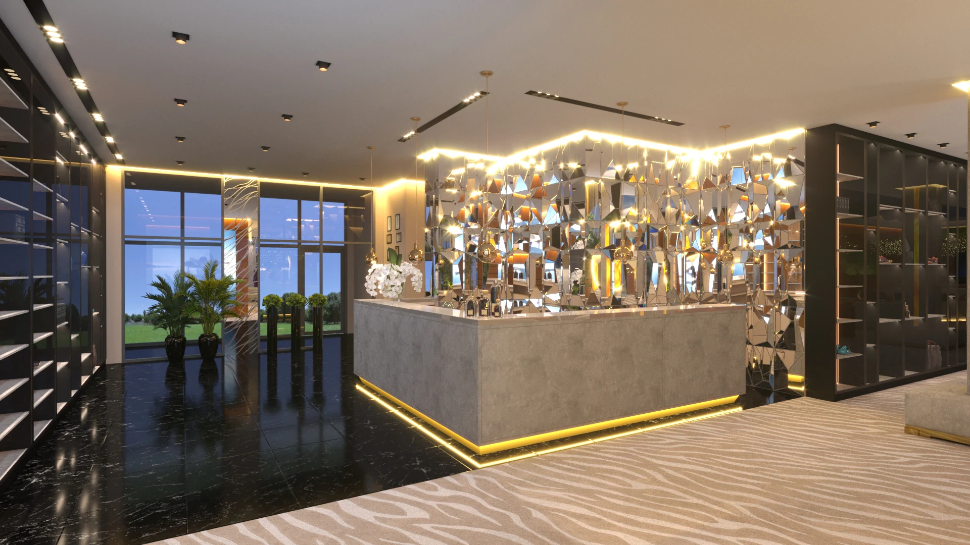 Sheraton Hotel — вид проекта 30
